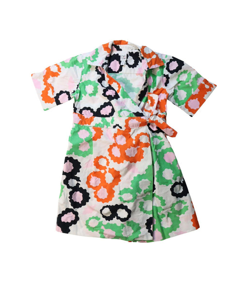 A Multicolour Short Sleeve Dresses from DVF Gap Kids in size 5T for girl. (Front View)