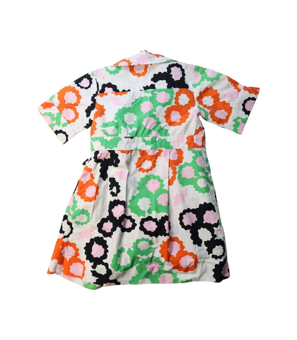 A Multicolour Short Sleeve Dresses from DVF Gap Kids in size 5T for girl. (Back View)