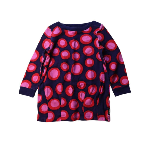 A Multicolour Long Sleeve Dresses from Marimekko in size 4T for girl. (Front View)