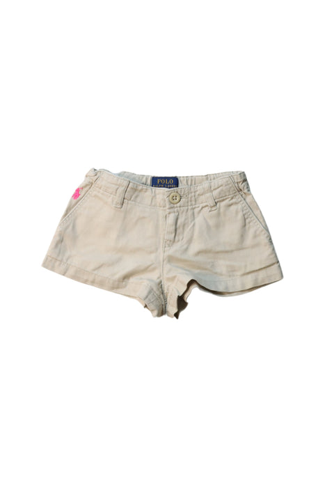 A Ivory Shorts from Polo Ralph Lauren in size 3T for girl. (Front View)