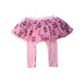 A Pink Leggings from Seed in size 18-24M for girl. (Back View)