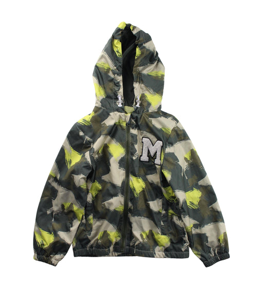 A Multicolour Lightweight Jackets from MSGM in size 4T for boy. (Front View)