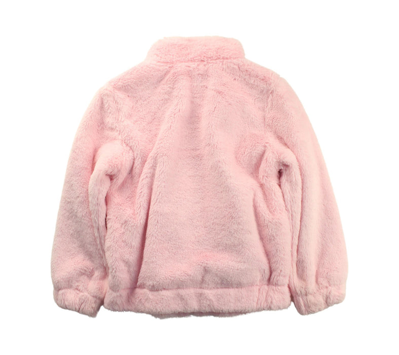 A Pink Lightweight Jackets from Nike in size 6T for girl. (Back View)