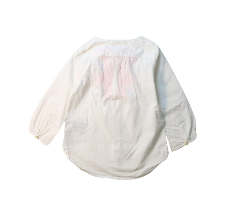 A Multicolour Long Sleeve Tops from Crewcuts in size 4T for girl. (Back View)