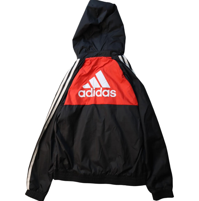 A Multicolour Lightweight Jackets from Adidas in size 11Y for boy. (Back View)