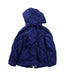 A Blue Lightweight Jackets from Moncler in size 3T for boy. (Back View)