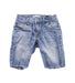 A Blue Shorts from Levi's in size 6T for boy. (Front View)