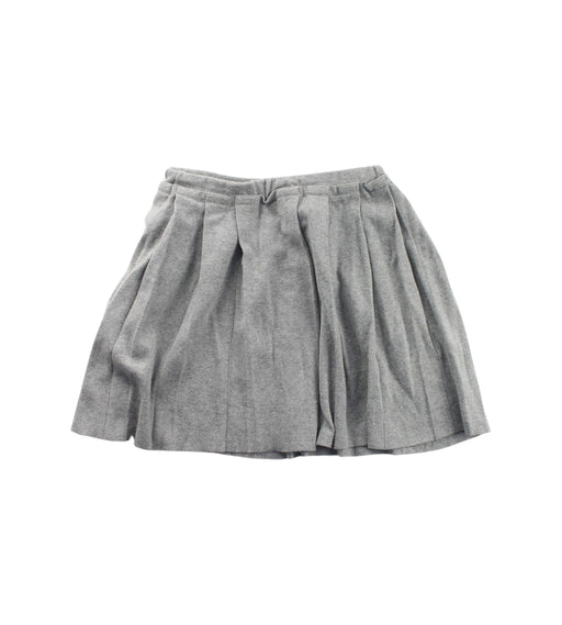 A Grey Short Skirts from Crewcuts in size 6T for girl. (Front View)