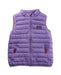 A Purple Outerwear Vests from Patagonia in size 4T for girl. (Front View)