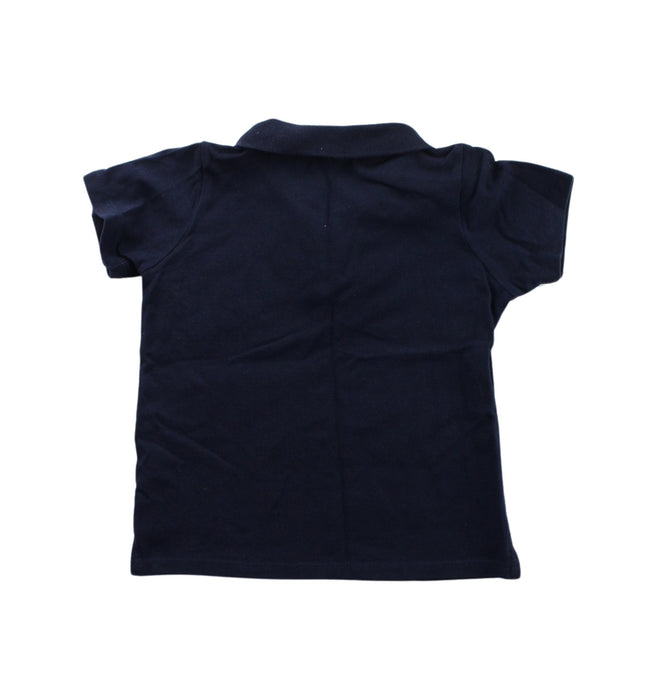 A Blue Short Sleeve Polos from Seed in size 18-24M for boy. (Back View)