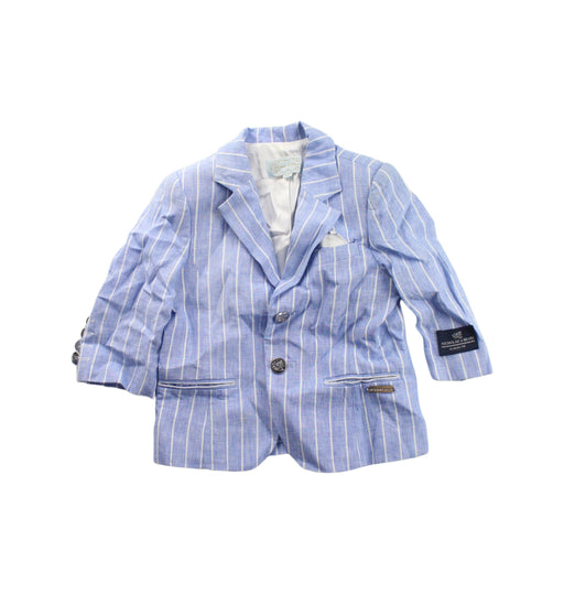 A Blue Blazers from Nicholas & Bears in size 6-12M for boy. (Front View)
