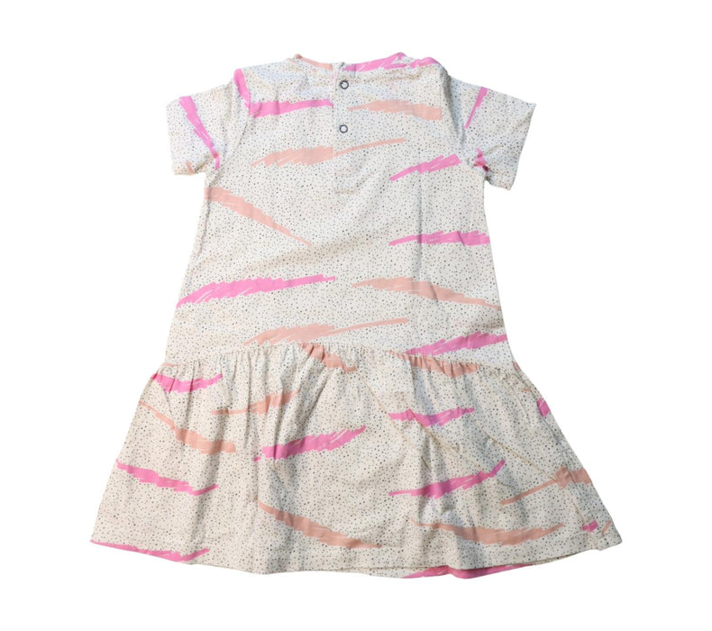 A Multicolour Short Sleeve Dresses from The Bonnie Mob in size 3T for girl. (Back View)