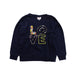 A Blue Crewneck Sweatshirts from Seed in size 7Y for boy. (Front View)