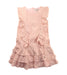 A Peach Sleeveless Dresses from Pili Carrera in size 8Y for girl. (Front View)