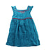 A Blue Sleeveless Dresses from Sergent Major in size 7Y for girl. (Front View)