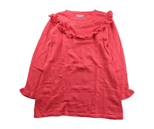 A Red Sweater Dresses from Jacadi in size 8Y for girl. (Front View)