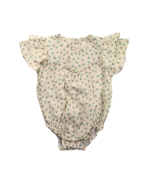 A White Short Sleeve Bodysuits from Konges Sløjd in size 12-18M for girl. (Front View)