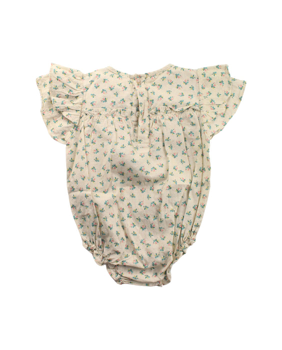 A White Short Sleeve Bodysuits from Konges Sløjd in size 12-18M for girl. (Back View)