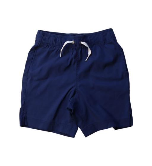 A Navy Shorts from Hanna Andersson in size 5T for boy. (Front View)
