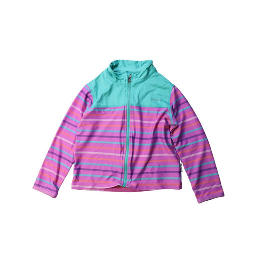 A Multicolour Rash Guards from Patagonia in size 4T for girl. (Front View)