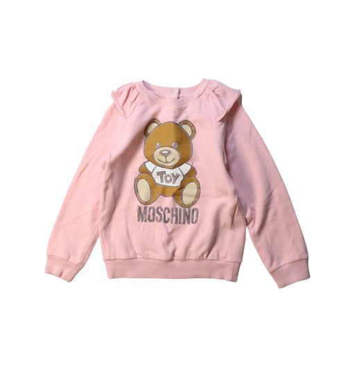 A Multicolour Crewneck Sweatshirts from Moschino in size 3T for girl. (Front View)
