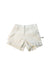 A White Shorts from Nicholas & Bears in size 4T for girl. (Front View)