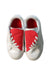 A White Sneakers from Puma in size 5T for neutral. (Back View)