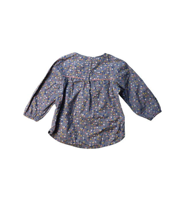 A Multicolour Long Sleeve Tops from Cadet Rousselle in size 6-12M for girl. (Back View)