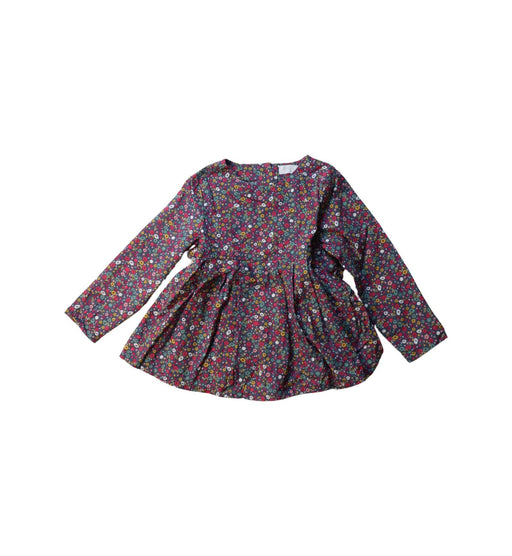 A Multicolour Long Sleeve Dresses from Cadet Rousselle in size 12-18M for girl. (Front View)