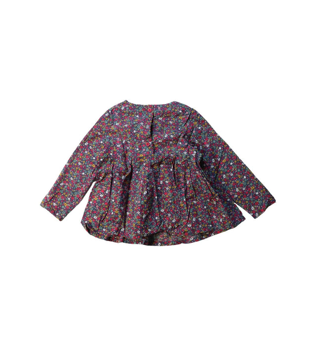 A Multicolour Long Sleeve Dresses from Cadet Rousselle in size 12-18M for girl. (Back View)