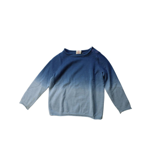 A Blue Knit Sweaters from Juliet & the Band in size 2T for boy. (Front View)