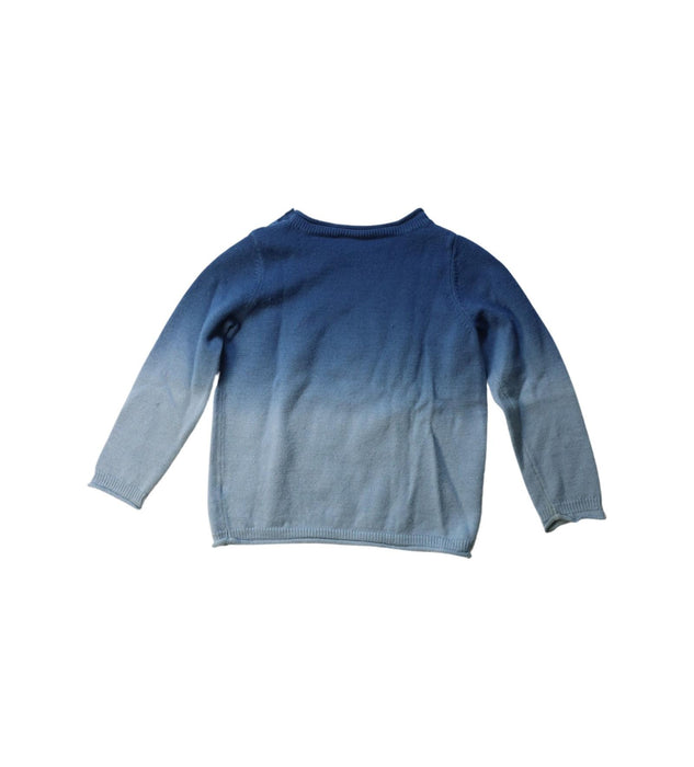 A Blue Knit Sweaters from Juliet & the Band in size 2T for boy. (Back View)