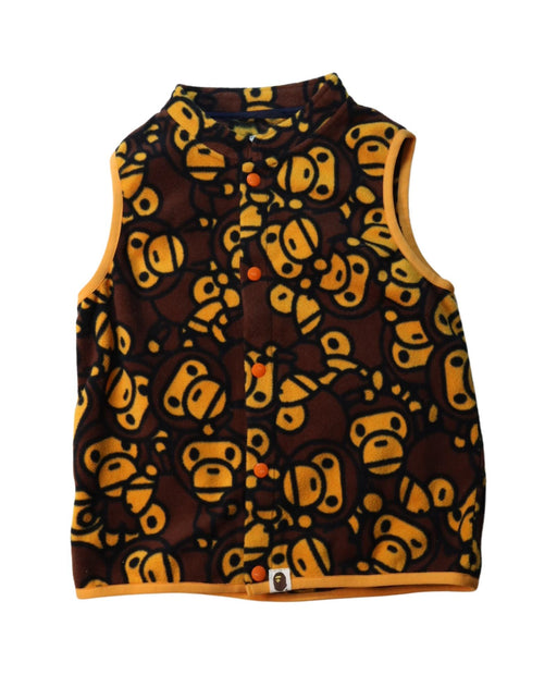 A Multicolour Outerwear Vests from BAPE KIDS in size 5T for boy. (Front View)