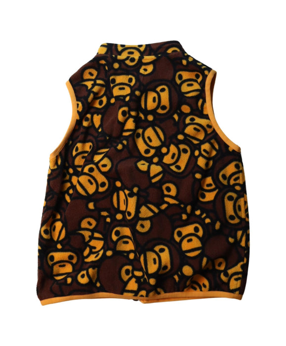 A Multicolour Outerwear Vests from BAPE KIDS in size 5T for boy. (Back View)