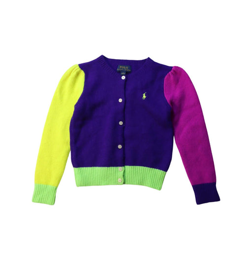 A Multicolour Cardigans from Polo Ralph Lauren in size 5T for girl. (Front View)