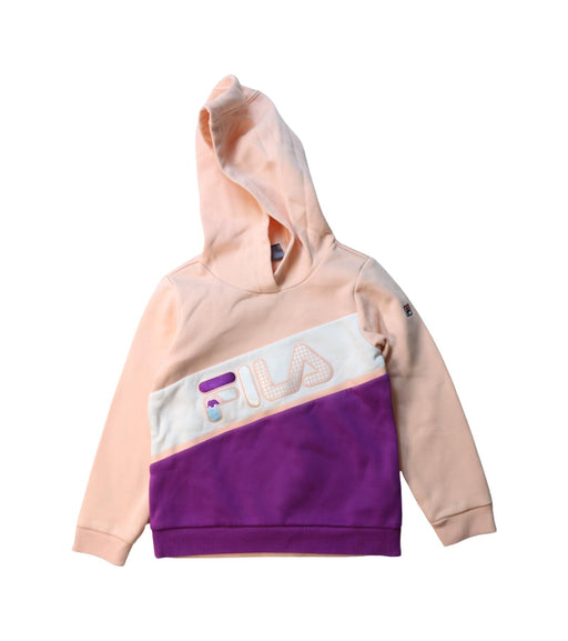 A Multicolour Hooded Sweatshirts from Fila in size 4T for girl. (Front View)