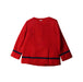 A Red Coats from Ferrari in size 4T for girl. (Back View)