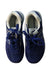 A Blue Sneakers from New Balance in size 10Y for boy. (Back View)