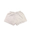 A White Shorts from Petit Bateau in size 4T for girl. (Back View)