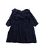 A Purple Long Sleeve Dresses from Mabo in size 6T for girl. (Back View)