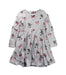 A Grey Long Sleeve Dresses from Polarn O. Pyret in size 4T for girl. (Front View)