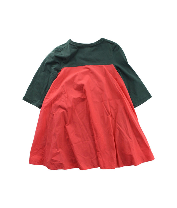 A Green Long Sleeve Dresses from COS in size 2T for girl. (Back View)