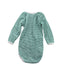 A Green Long Sleeve Bodysuits from Petit Bateau in size 6-12M for neutral. (Back View)