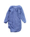 A Purple Long Sleeve Bodysuits from Petit Bateau in size 3-6M for girl. (Back View)
