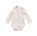 A White Long Sleeve Bodysuits from Thomas Brown in size 12-18M for girl. (Back View)