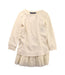 A White Sweater Dresses from Polo Ralph Lauren in size 4T for girl. (Front View)