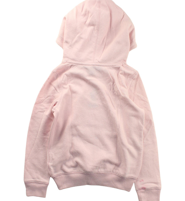 A Pink Hooded Sweatshirts from Polo Ralph Lauren in size 6T for girl. (Back View)