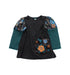A Black Long Sleeve Dresses from ZAZA COUTURE in size 2T for girl. (Front View)