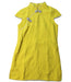 A Yellow Short Sleeve Dresses from Chouchou Chic in size 2T for girl. (Front View)