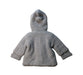 A Grey Lightweight Jackets from Jacadi in size 3-6M for neutral. (Back View)